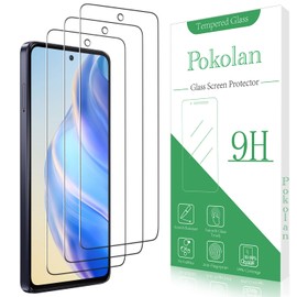 Pokolan 3 Pack Screen Protector for Motorola Moto G Power 5G (2025) Tempered Glass, 9H Hardness, Anti Scratch, Bubble Free, Easy to install