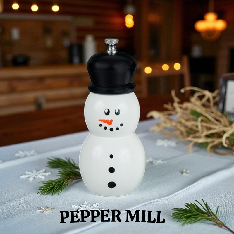 Fletchers' Mill SNOWFRIEND SALT MILL & PEPPER MILL GRINDER SET