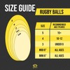 Optimum Rugby Ball - Balanced and Responsive for Accurate Handling