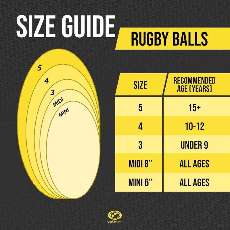 Optimum Rugby Ball - Balanced and Responsive for Accurate Handling