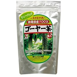 Uchin Okinawa Goya Tea with Seeds (0.06 oz (1.5 g) x 30 Packets) 2 Bags
