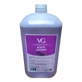 VGCOSMETICS Aceite Masajes Lavanda   Corporal Spa Profesional 4 Litros