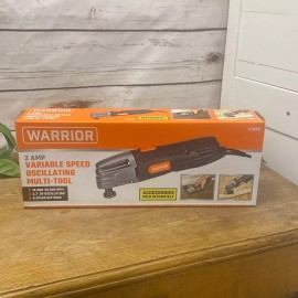 WARRIOR 2 AMP Variable Speed Oscillating Multi Tool 6 Speed Cut Sand Scrape
