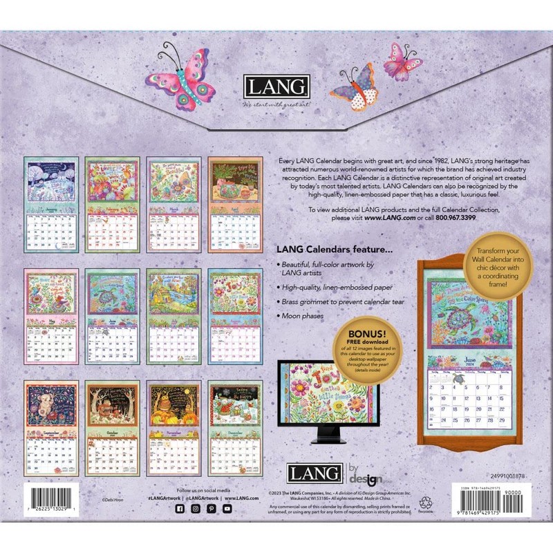 LANG Simple Inspirations™ 2024 Wall Calendar (24991001878)