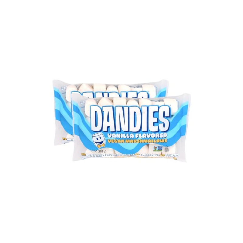 Dandies Minis - Malvaviscos veganos 10 Ounce (Pack of 2)