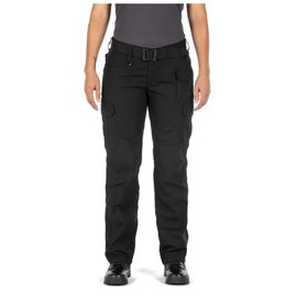 5.11 Tactical Women's ABR Pro Cargo Pant, FlexLite Stretch Ripstop, Comfort Waist, Style 64445, Black 2, Size 4 Long