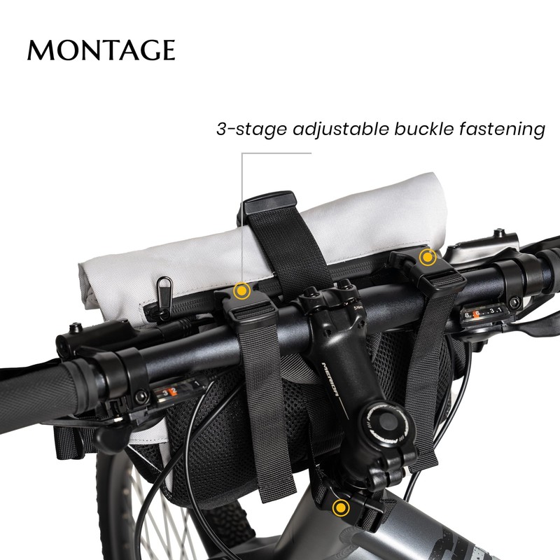 Caracaleap Compact and Versatile 2-in-1 Handlebar Bag Bicycle, Waterproof Bicycle