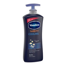 Vaseline Men Body and Face Lotion , 20.3 Ounce Bottle (Pack of 6)