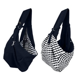 By Xrkuu Pet Sling, Dog Sling, For Small Dogs, Prevents Popping Out, For Both Dogs And Cats, Pet Sling, Pet Supplies, Cat Carrying Bag, Pet Bag, Sling Bag, Safe Design, With Pockets, Up To 15.5 lbs