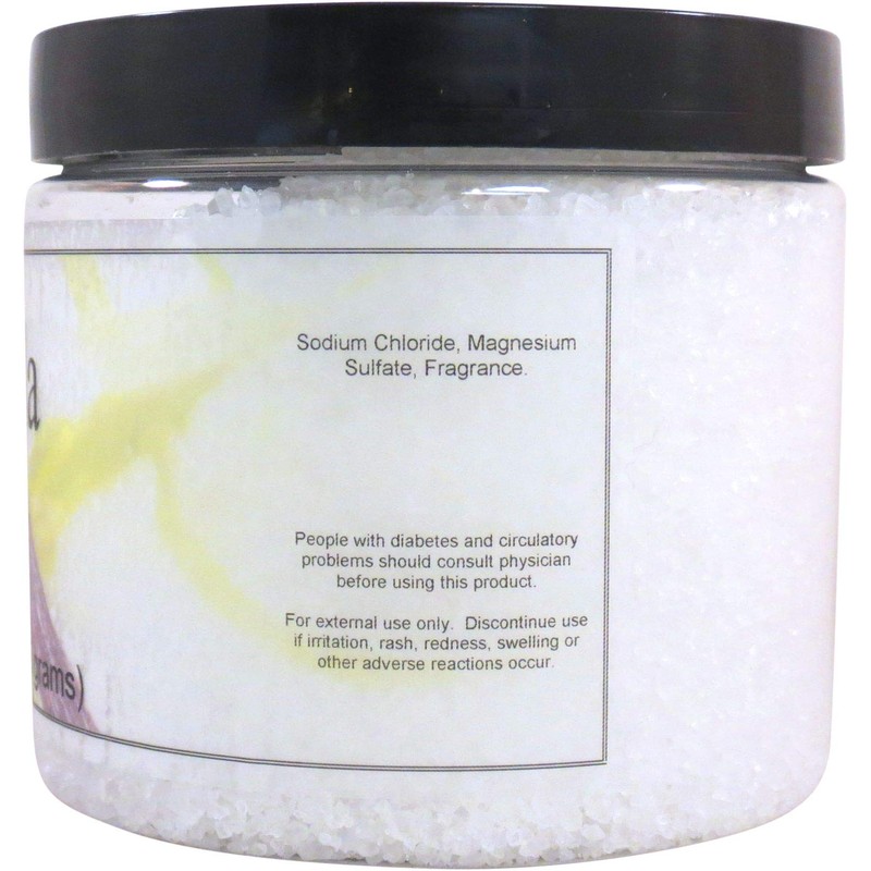 Vanilla Bath Salts, 16 ounces