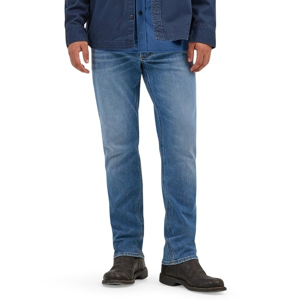 Lee Men's X Move Regular Straight Jean, Taylor