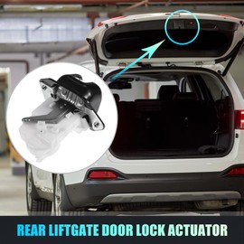 QUARKZMAN Nissan Rogue 2014-2020 Replacement Tailgate Lock Actuator for Nissan Murano 2015-2021 Tailgate Lock Assembly #905024CL0A White