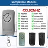 Garage Door Opener Remote Control 433.92MHz for EcoStar RSE2-433, RSC2-433,