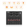 Multifunctional Live Sound Card for Singing/Live Broadcasting/ Recording Voice and
