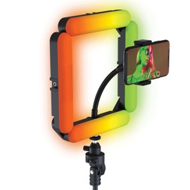 Bower WA-MOD4RGB RGB Quad Modular Light Kit with Tripod, Black