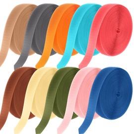 Cinnvoice 10 Rolls 160 ft Carpet Marker Strips Floor Tape for Classroom Nylon Carpet Markers Colorful Strong Self Adhesive Tape for School Office Homes