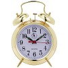 Bulova B8124 Bellman Alarm Clock, Gold