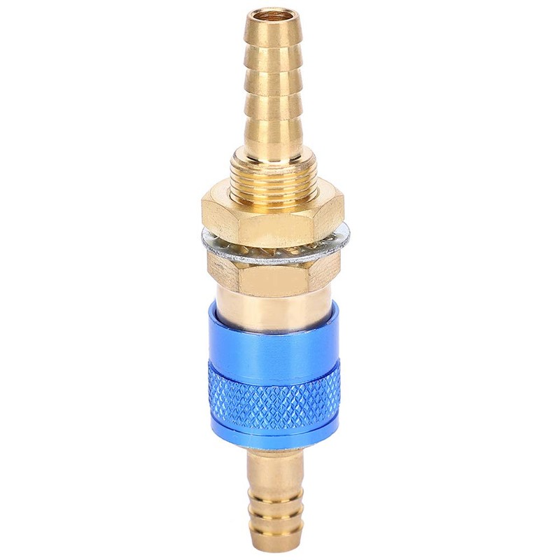 Water Cooled Gas Adapter Quick Connector Fitting MIG TIG Welder