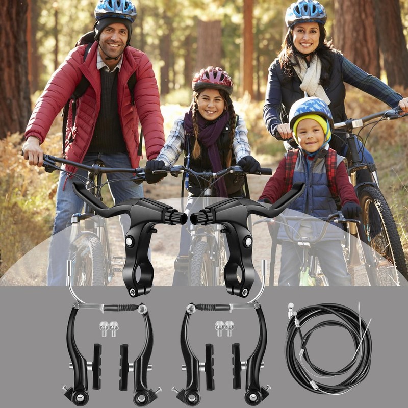 Hmfmdy Bicycle Brake Kit Brake Kit for Most Bikes, Mountain