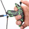 LIZHOUMIL Thumb Bow Release, 3 Finger Thumb Trigger Caliper Grip