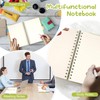 Tikplus A5 Notebook with Dividers, Notebook with Tabs, Spiral Notepad