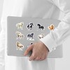 Pack of 50 Watercolour Horse Stickers for Motorcycle, Bicycle, Bumper,