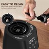 Conical Burr Coffee Grinder with Touch Panel, Adjustable Coffee Bean