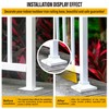 Epcee 2pcs 1.5" Aluminum Deck Post Base Cover, Skirt, Handrail,