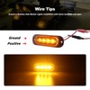 XtraGlow 3.4 Inch Trailer Marker Lights Amber LED Clearance Side