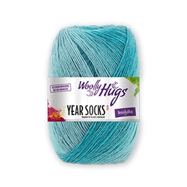 Woolly Hugs Year Socks, August 08, 5x20 cm, 400
