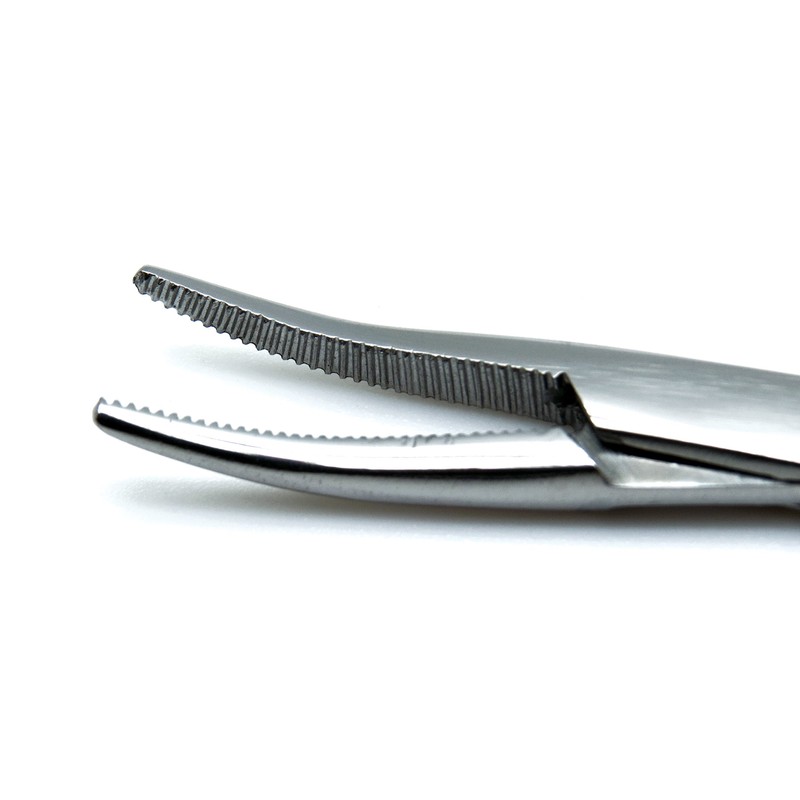 3× Mosquito Hemostat Curved Forcep 5" Locking Handle Surgical Picking