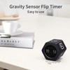 LUCKY TIME Productivity Pomodoro Timer,Hexagon Cube Timer,1/5/10/30/60 Minutes Countdown Timing,Sound