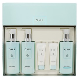 OHUI Clear Science Moisturizing Hair Care Large Size 3-Piece Set: Shampoo 400ml x 2 + Conditioner 400ml / 오휘 클리어 사이언스 모이스처라이징 헤어 케어 대용량 3종 기획 샴푸400mlX2+컨디셔너400ml