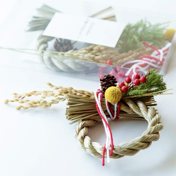 [Kadu] (Handmade) New Year Decorations [Shime Rope Handmade Kit] Small