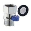 Milageto Shower Head Shut Off Valve,1/2" Water Pressure Regulator,Accessories,Easy to