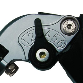 GYMARK Brake Levers Motorcycle Clutch Levers Set Foldable Extendable CNC Fit for Kawasaki Vulcan S 650 2015-2023 Adjustable (Titanium&Black)