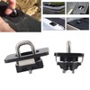 2pcs Stainless Steel Bull Ring Truck Bed Side Tie Down