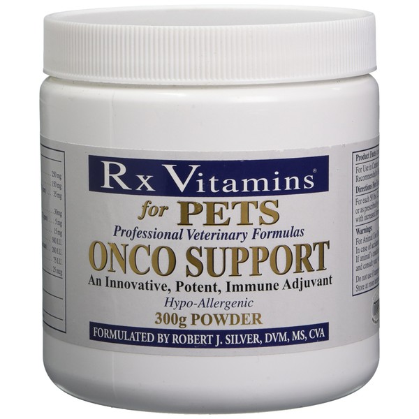 Rx Vitamins for Pets Onco Support for Dogs & Cats - Immune System Support - Veterinarian Formula - Powder 300g