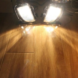 ENLIGHTEN Fits 2015-2018 VW Volkswagen Jetta MK6 Left&Right Clear Lens Fog Lights Lamps