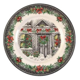 Royal Stafford Christmas Home Winter Dinnerware Sets (Salad Plates, 4 plates)