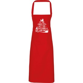 Hippowarehouse If the shoe fits get the matching hat and broom witch Apron kitchen cooking painting DIY onesize adult