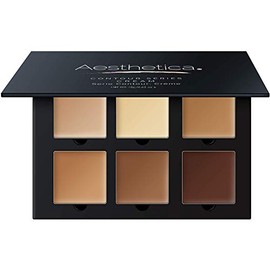 Crema de contorno, para resaltar, set de maquillaje, base para contornear / paleta para corregir, vegano, libre de crueldad animal e hipoalergénico, d