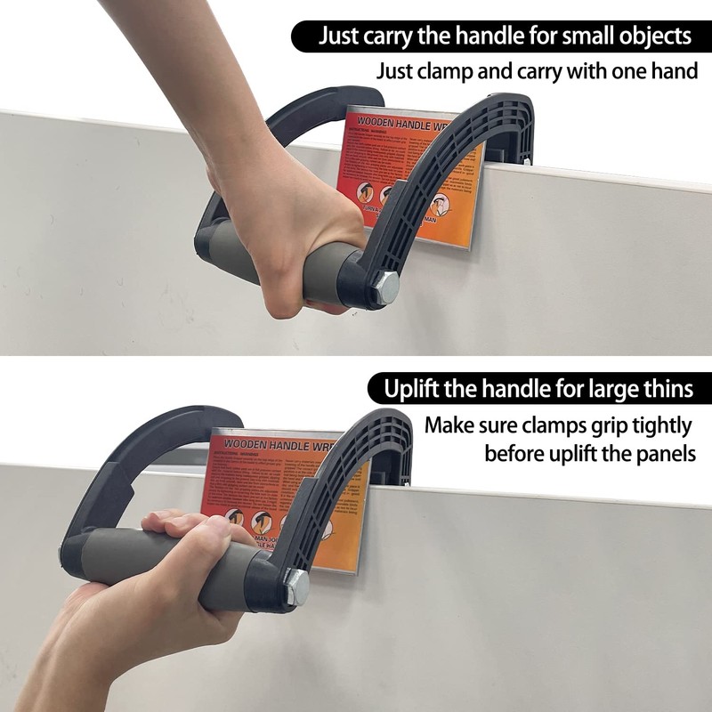 Sutekus Plywood Carrier Panel Carrier Heavy Duty Drywall Carrying Tool