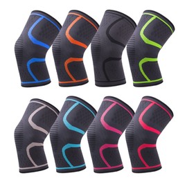 Knee & Joint Compression Support Brace 8 Colors Blue/Women 3ea