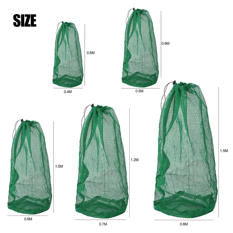 Dingbear Fishnet Bag - Nylon Fishing Net Fishing Collection Bag