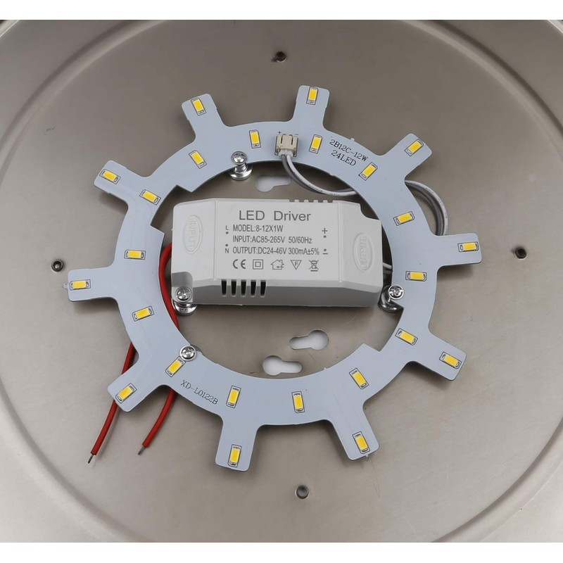 Led Ceiling Light Panel Fixtures 12w Ceiling Fan Light Retrofit