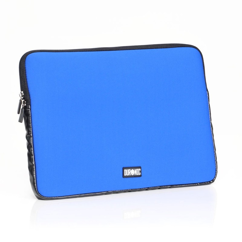 Duronic Laptop Sleeve Case Protector Pouch 10.2 Inch Blue LS02