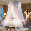AIKASY Princess Bed Canopy for Girls & Adults, Elegant Double-Layer