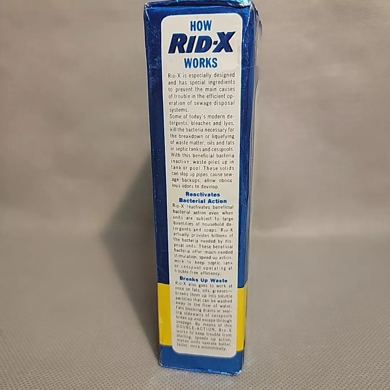 Rid-X 16 OZ Beneficial Bacteria Additive Septic/Cesspoo