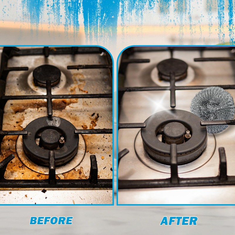 Zale Yardley, Galvanised Scourers – Durable Steel Wool Kitchen Cleaning